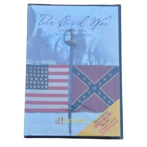 The Civil War DVD History Channel Bonus Lincoln and Gettysburg Segment New Seale